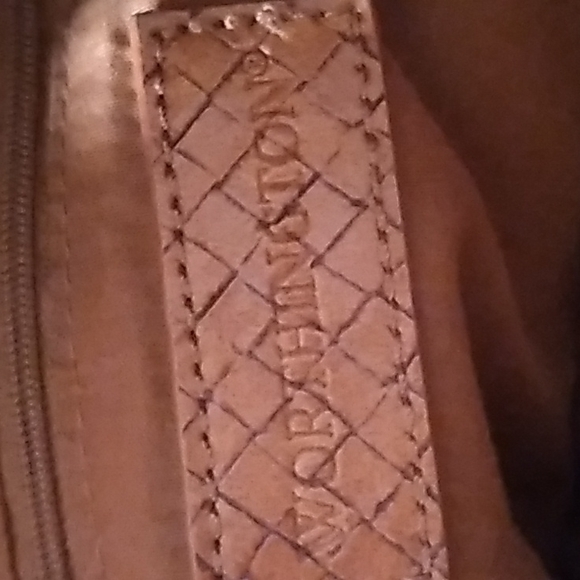 Worthington Brown Faux Leather Large Hand/Shoulder Bag. - Picture 14 of 15